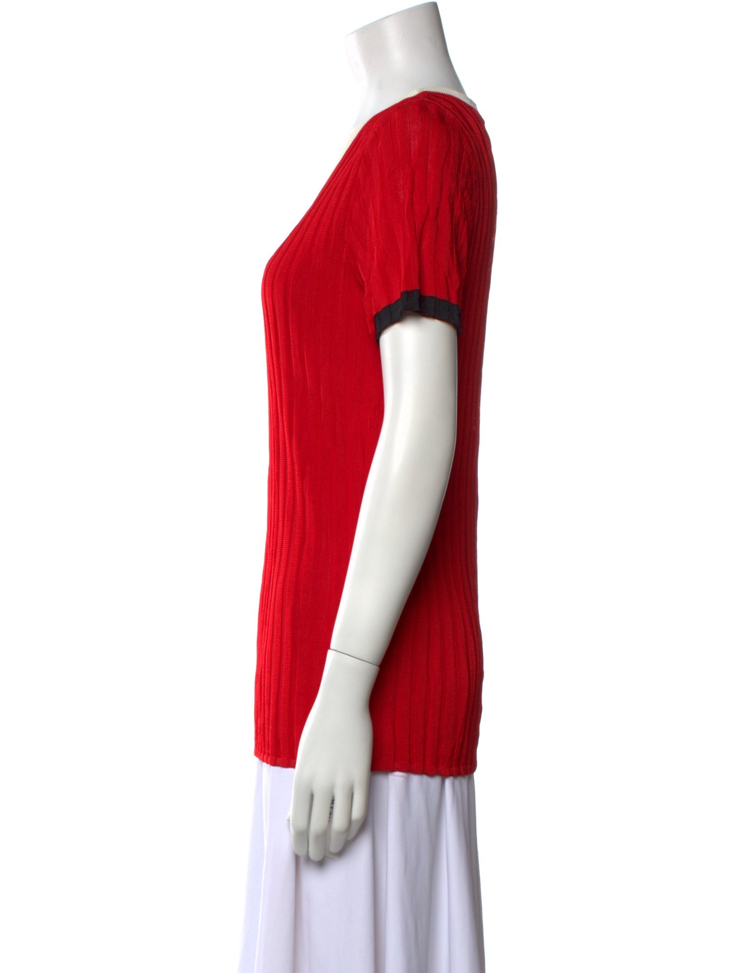 Sandro Scoop Neck Short Sleeve T-Shirt