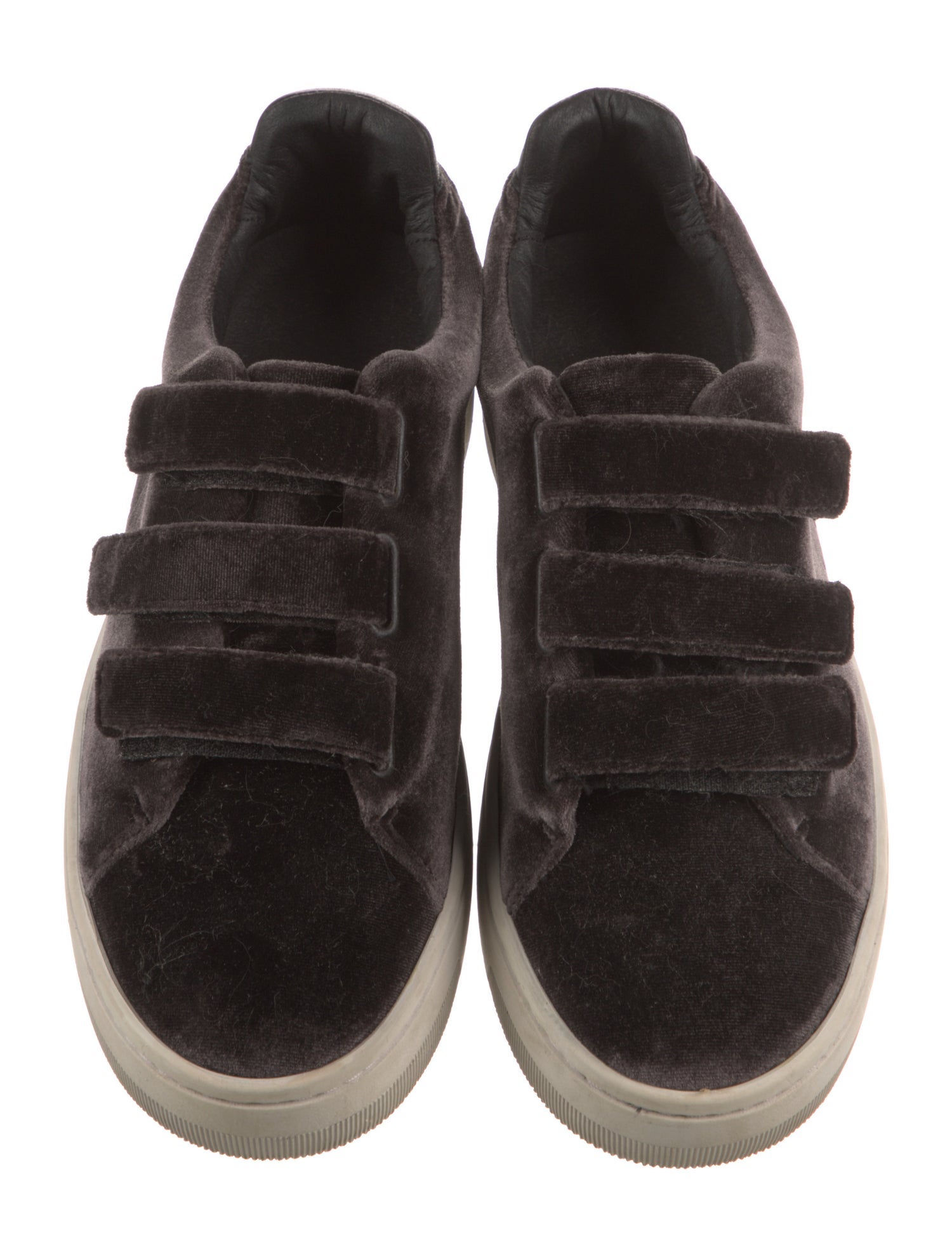 Sandro Velvet Sneakers
