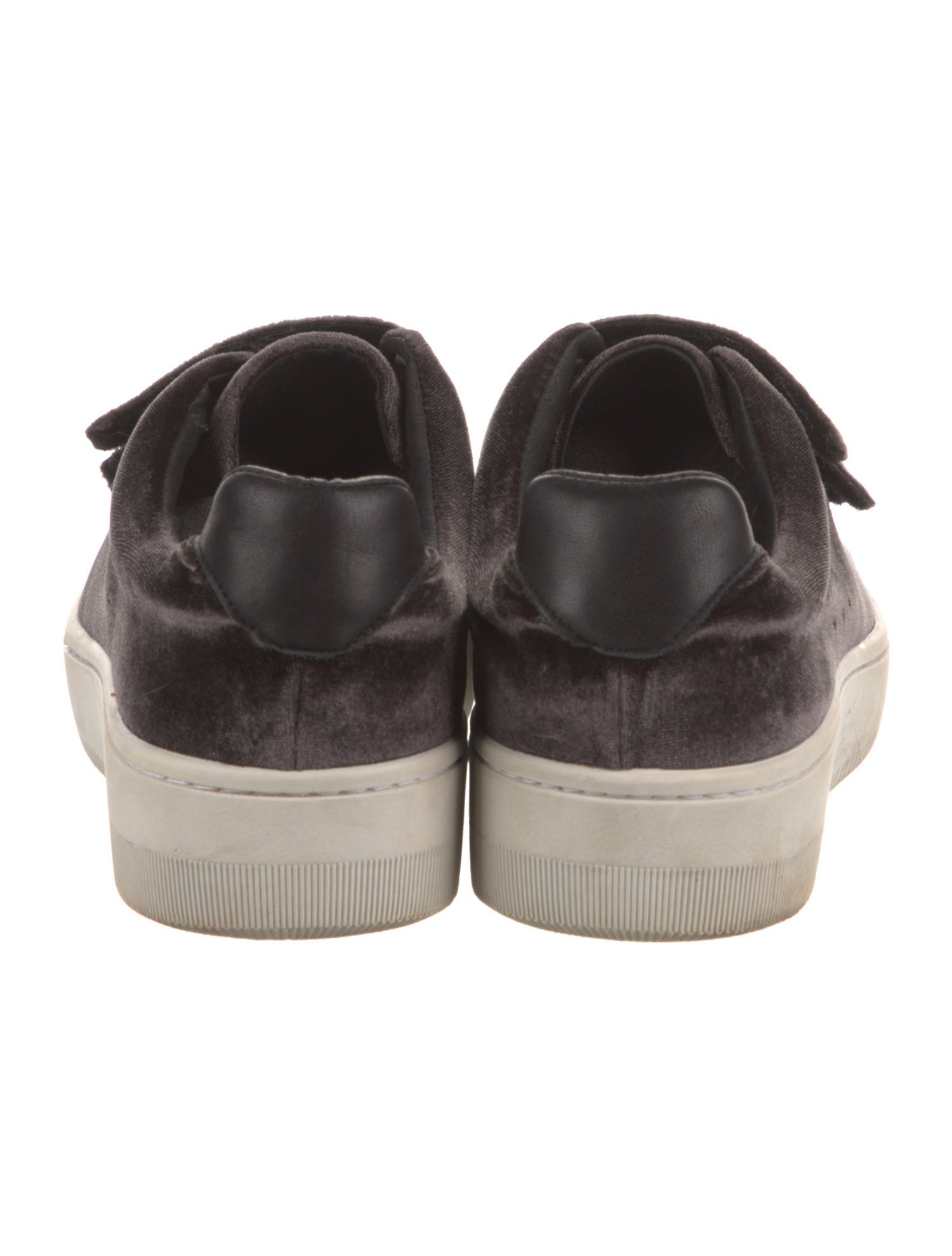 Sandro Velvet Sneakers
