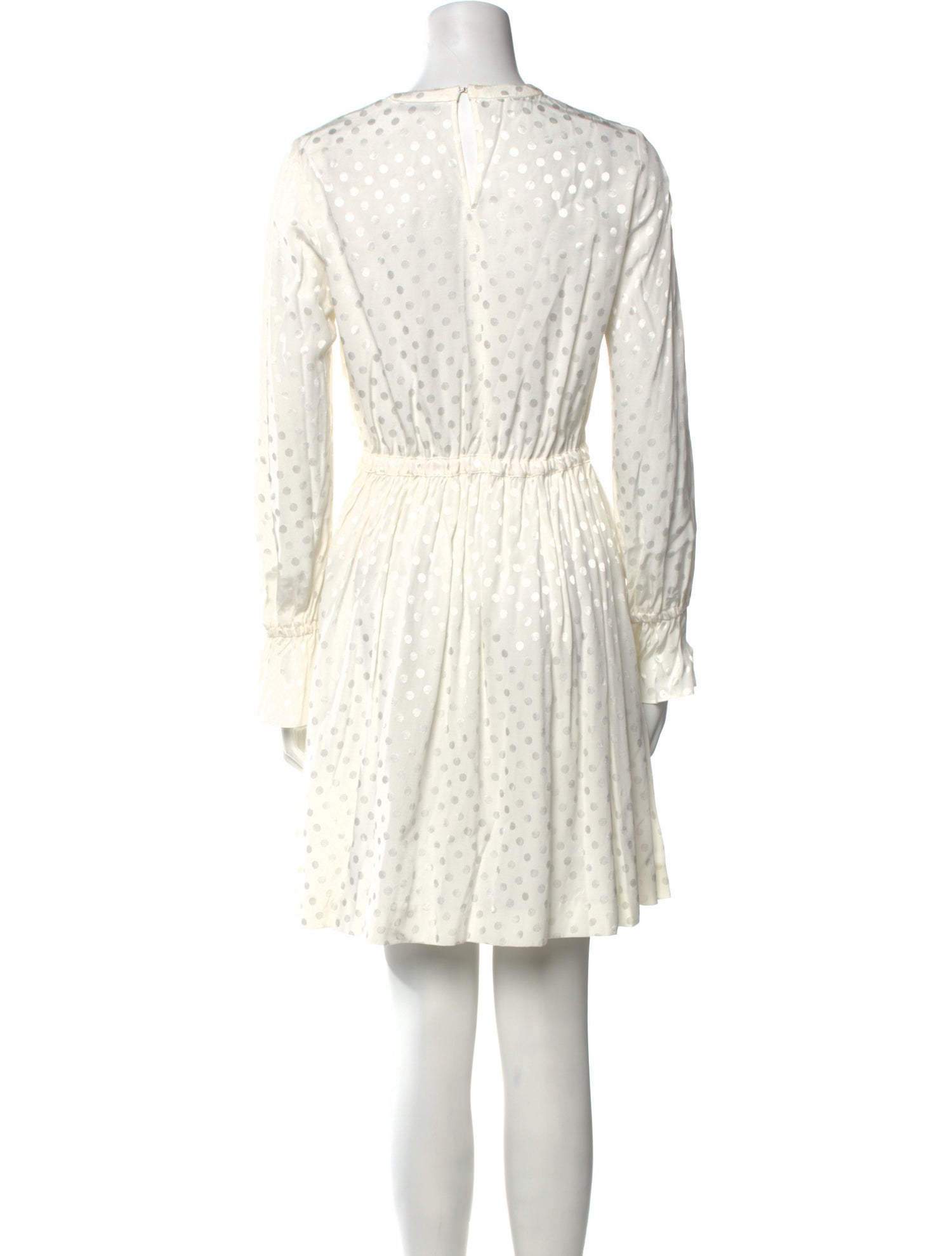 Sandro Crew Neck Mini Dress