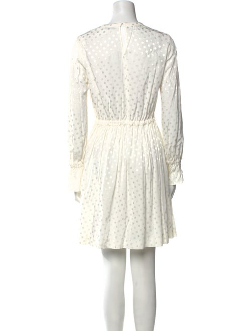 Sandro Crew Neck Mini Dress