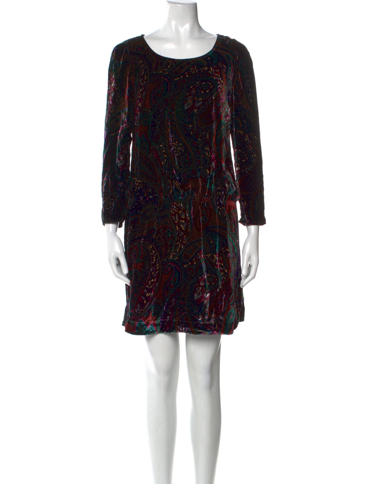 Sandro Printed Mini Dress