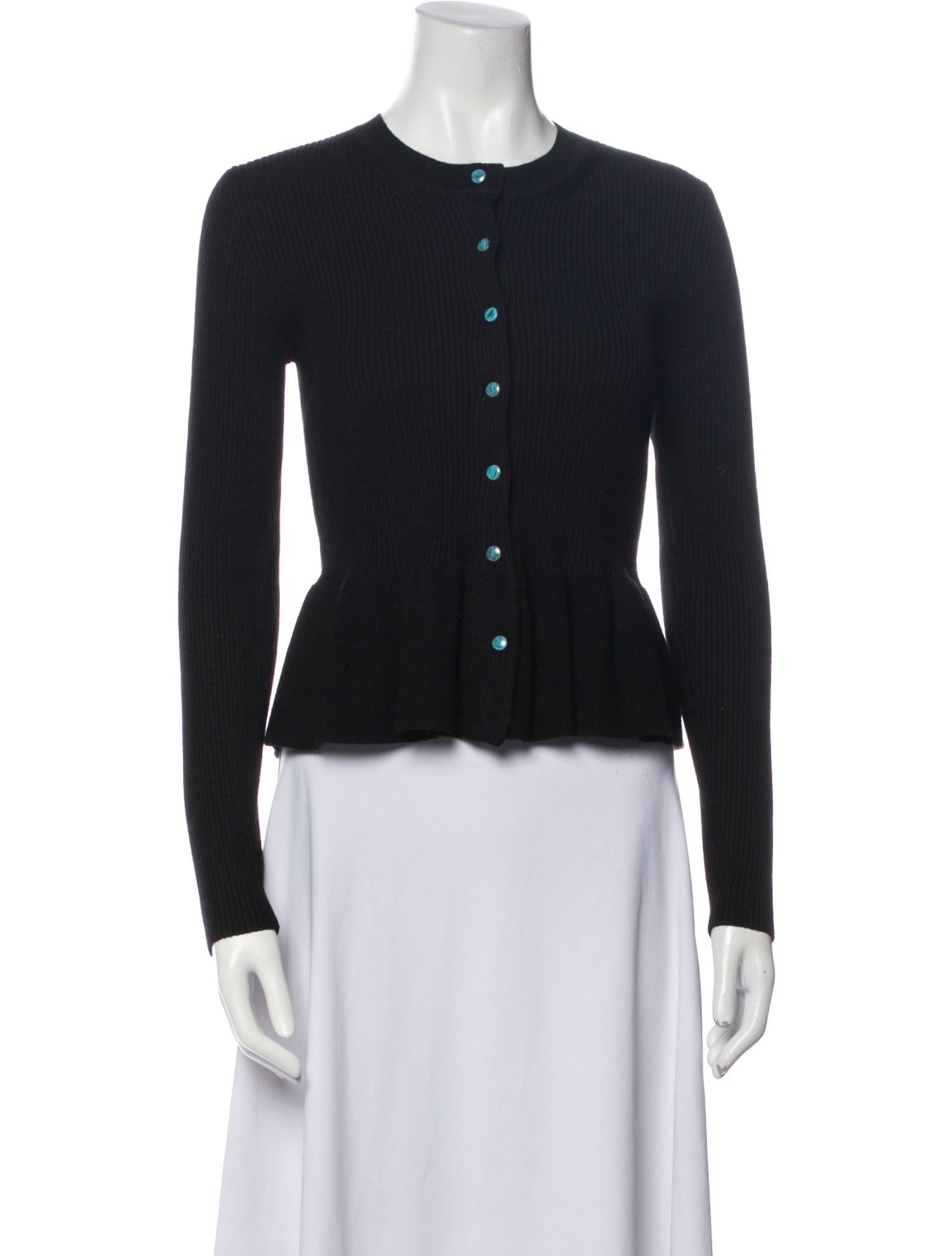 Sandro Wool Crew Neck Crop Top