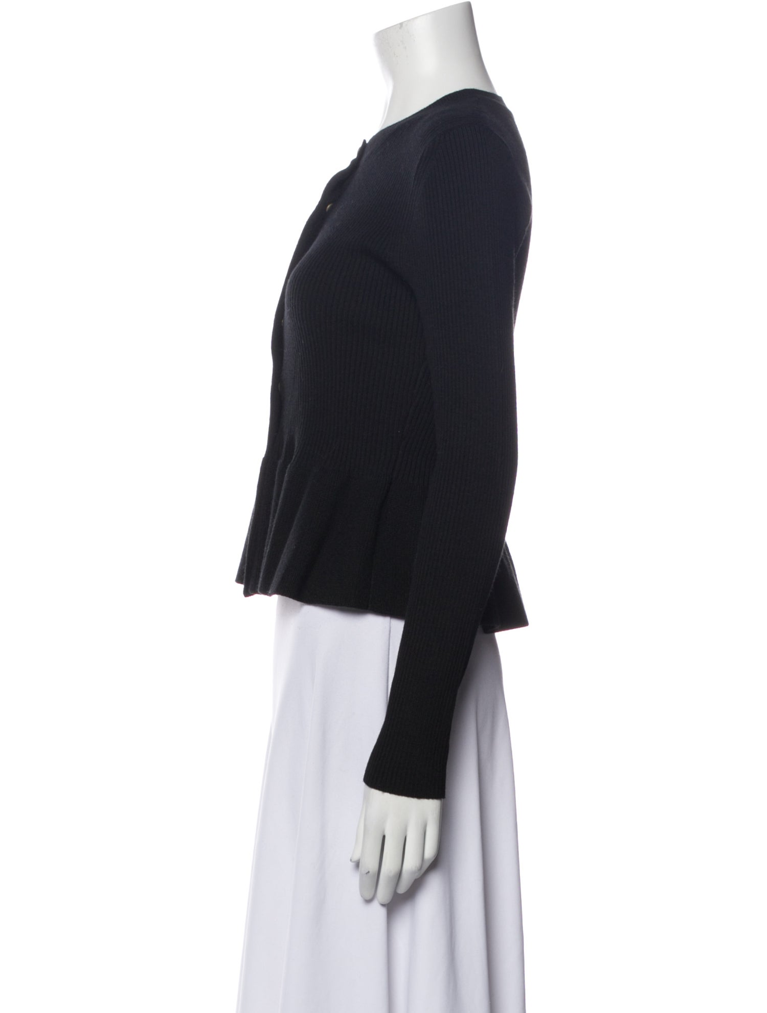 Sandro Wool Crew Neck Crop Top