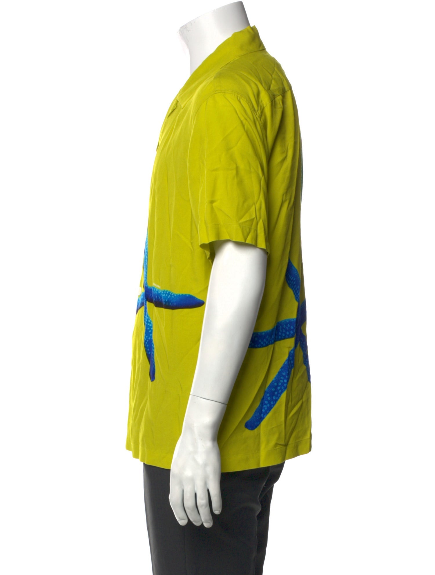 Sandro Printed Short Sleeve Shirt