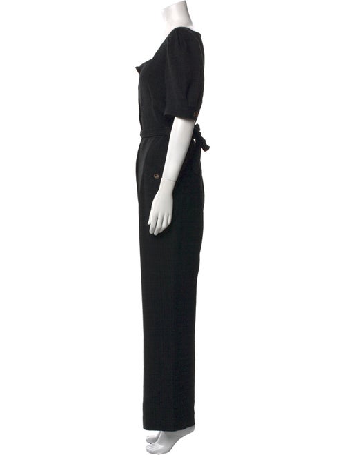 Sandro Square Neckline Jumpsuit