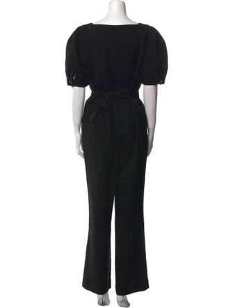Sandro Square Neckline Jumpsuit