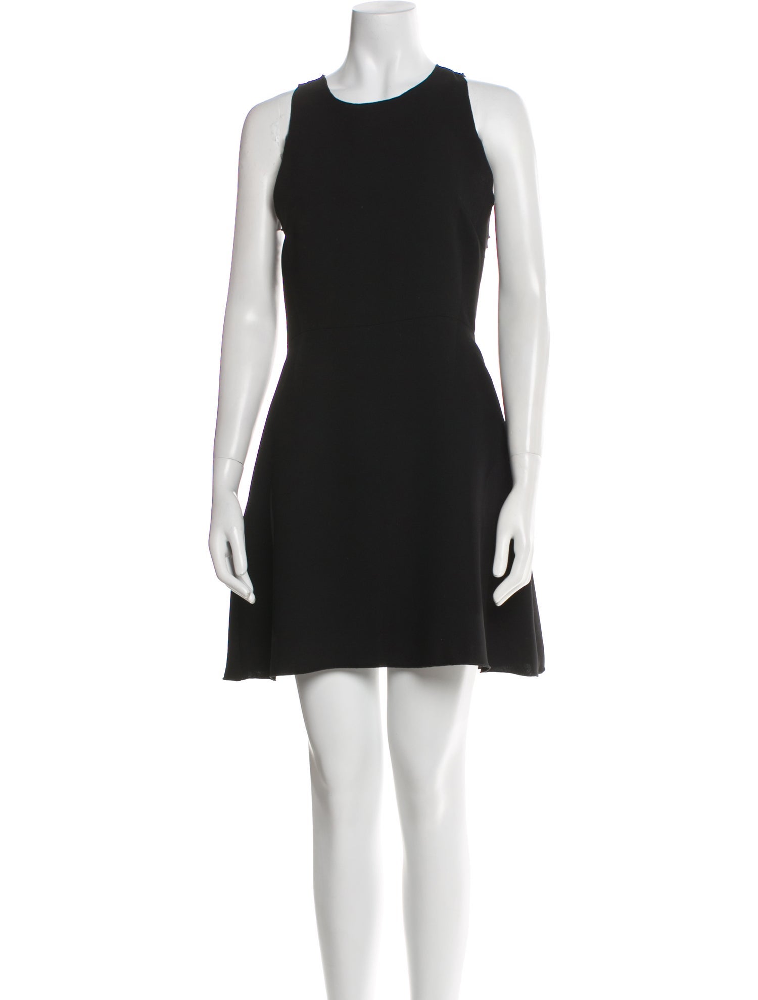Sandro Crew Neck Mini Dress