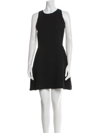 Sandro Crew Neck Mini Dress