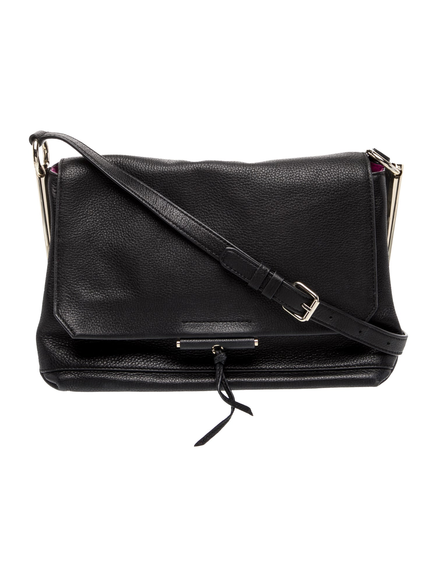 Sandro Leather Shoulder Bag