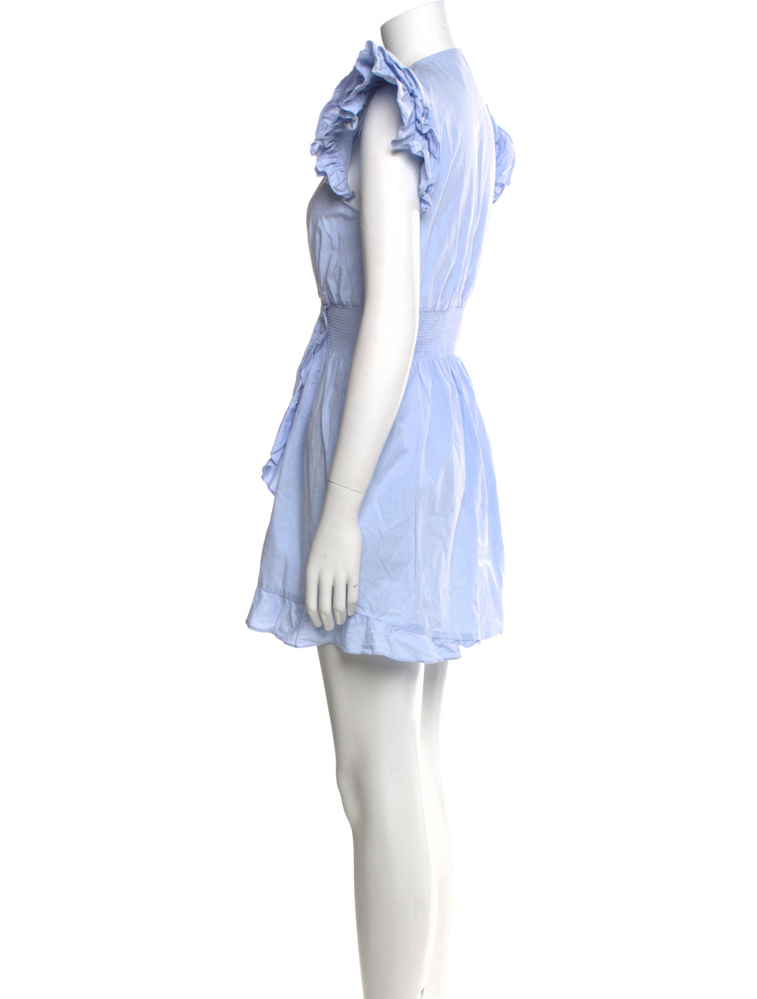 Sandro V-Neck Mini Dress