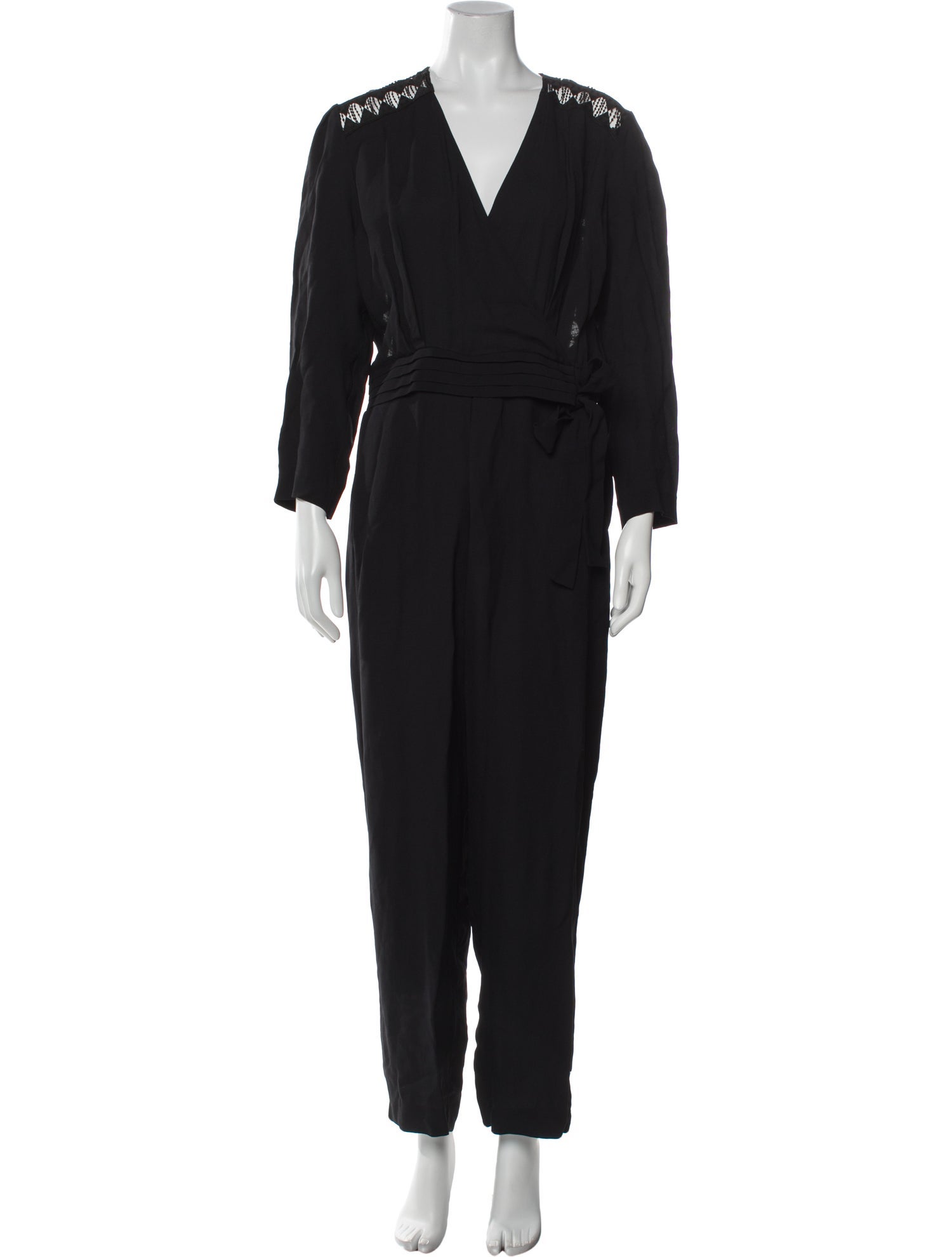 Sandro V-Neck Jumpsuit w/ Tags