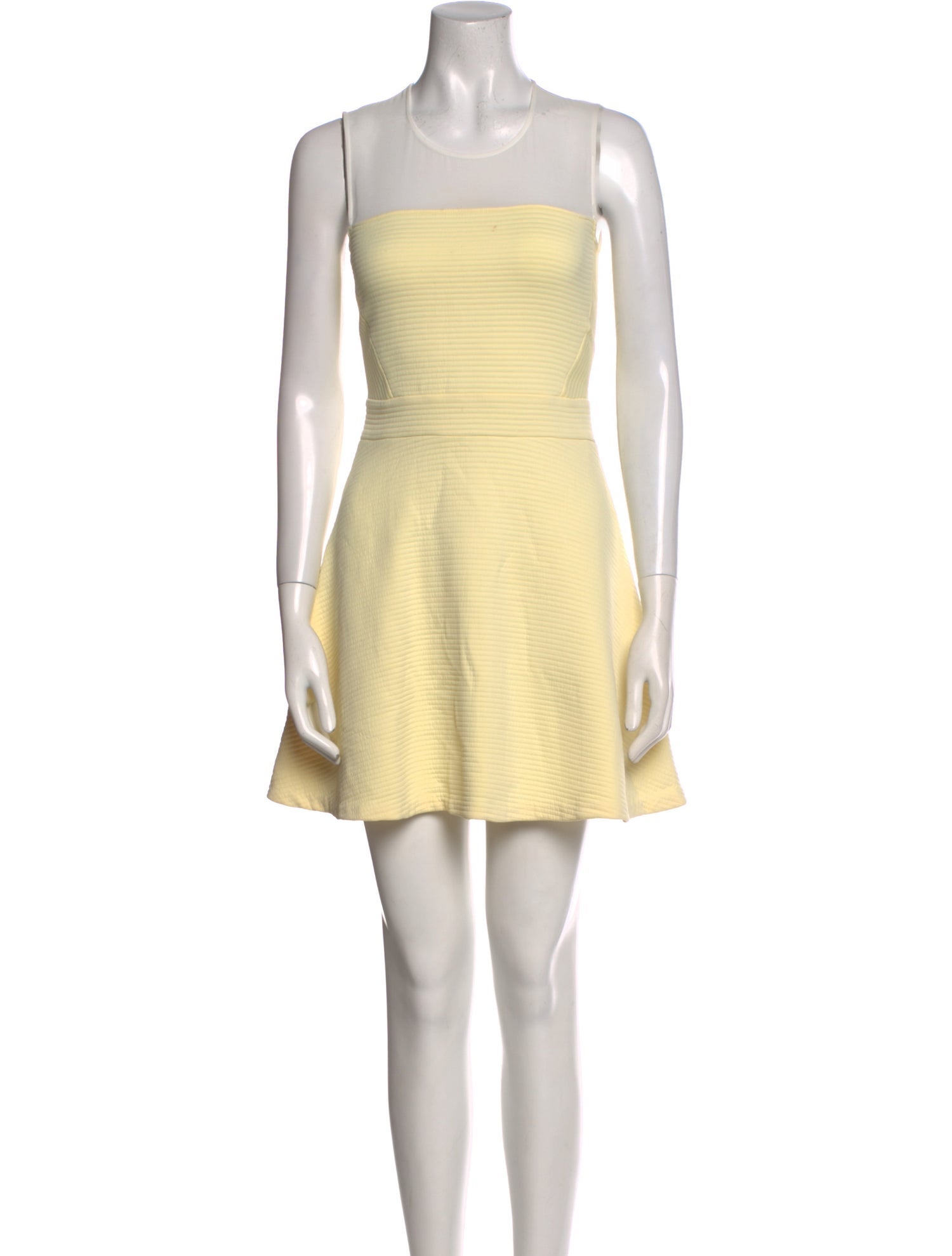 Sandro Crew Neck Mini Dress