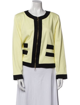 Sandro Colorblock Pattern Evening Jacket