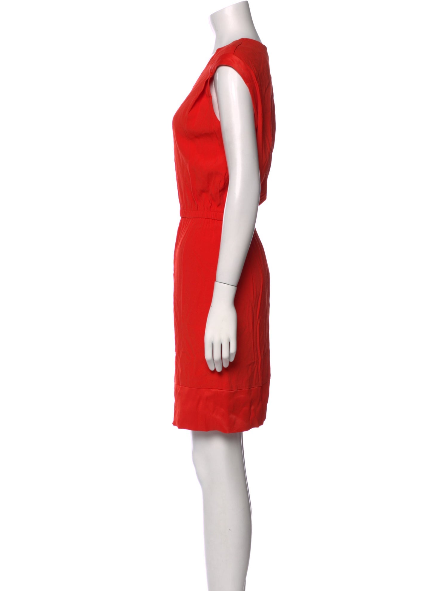 Sandro V-Neck Mini Dress