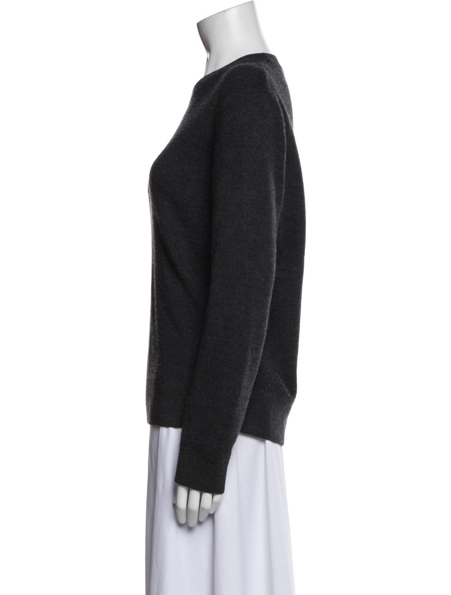 Sandro Merino Wool Crew Neck Sweater