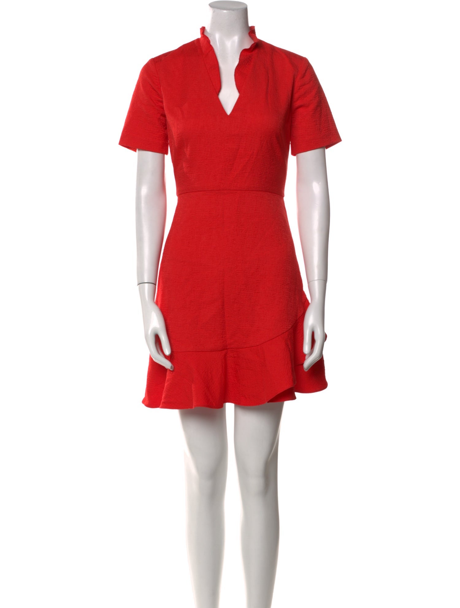 Sandro V-Neck Mini Dress