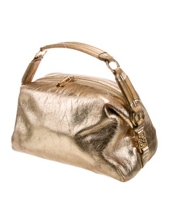 Sandro Leather Top Handle Bag