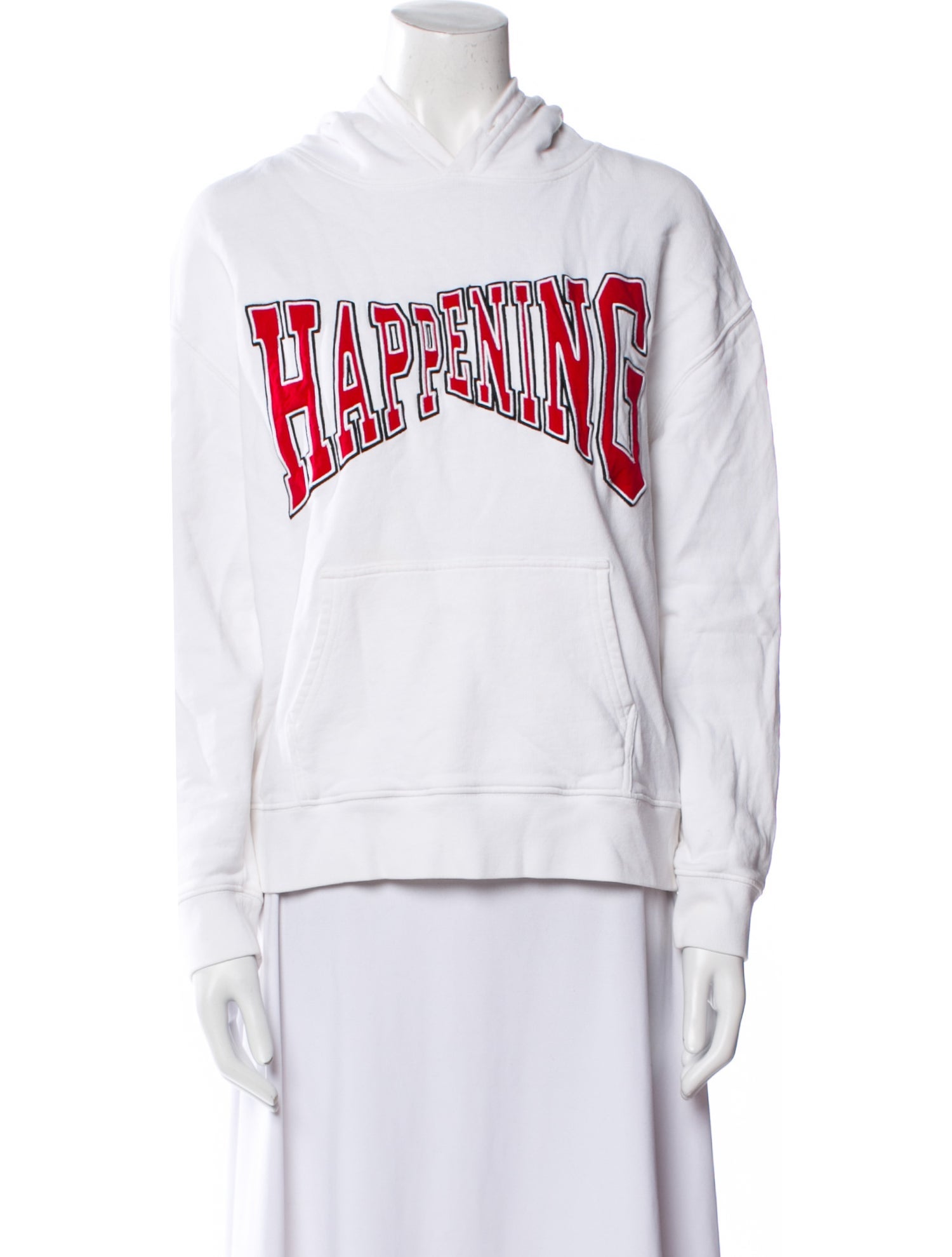 Sandro Graphic Print Crew Neck Sweatshirt