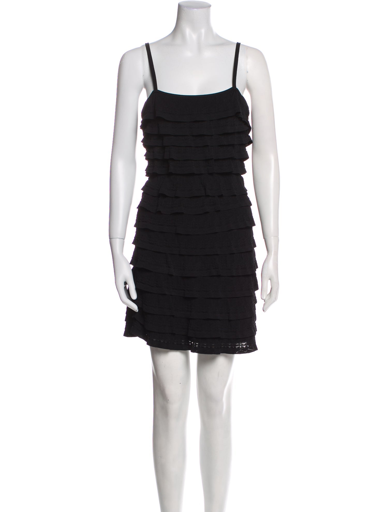 Sandro Square Neckline Mini Dress