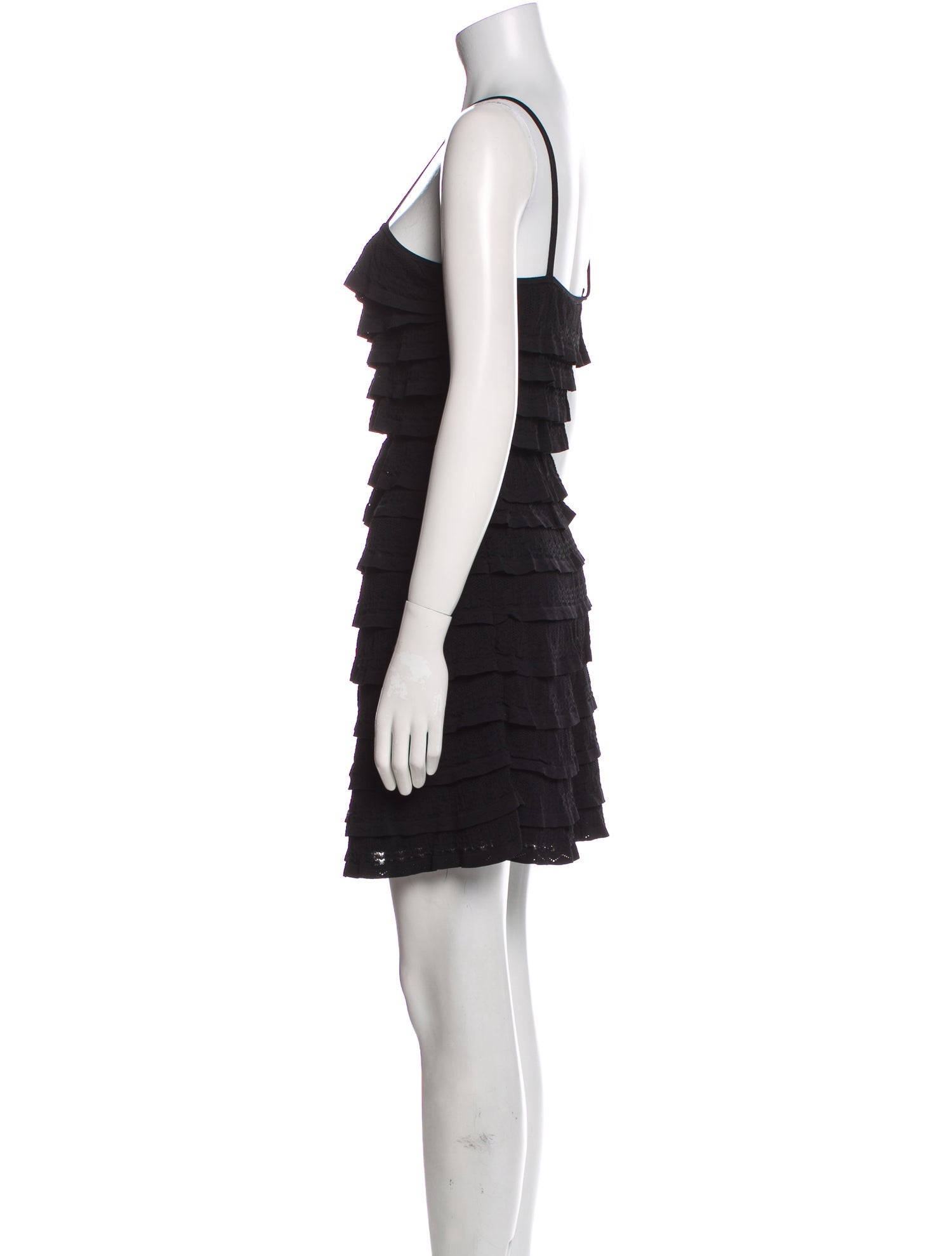 Sandro Square Neckline Mini Dress