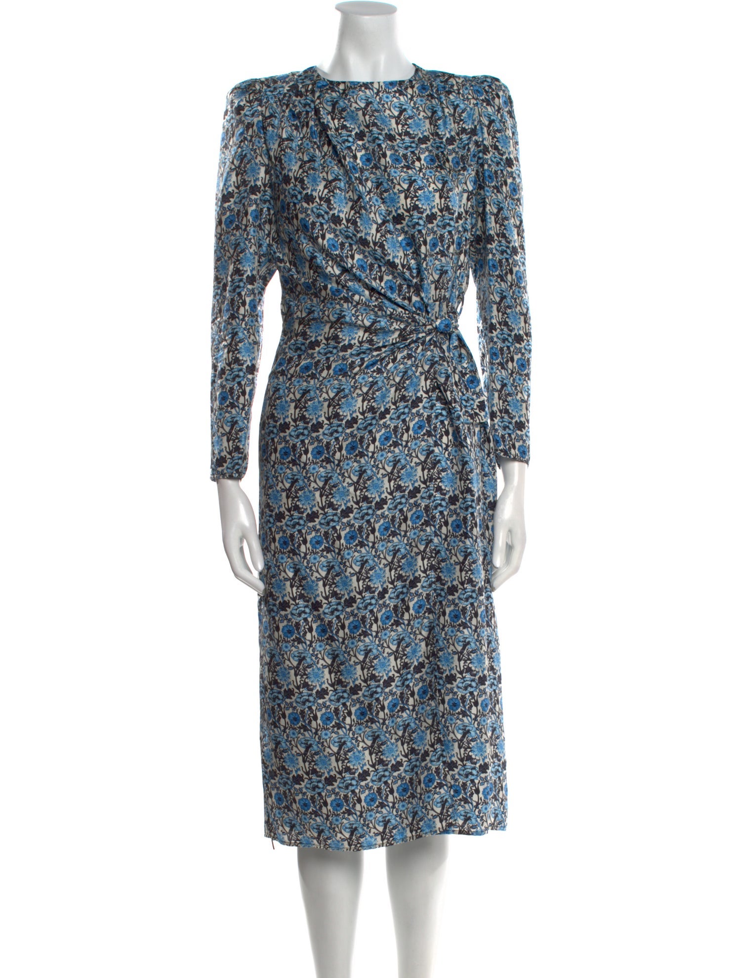 Sandro Silk Midi Length Dress