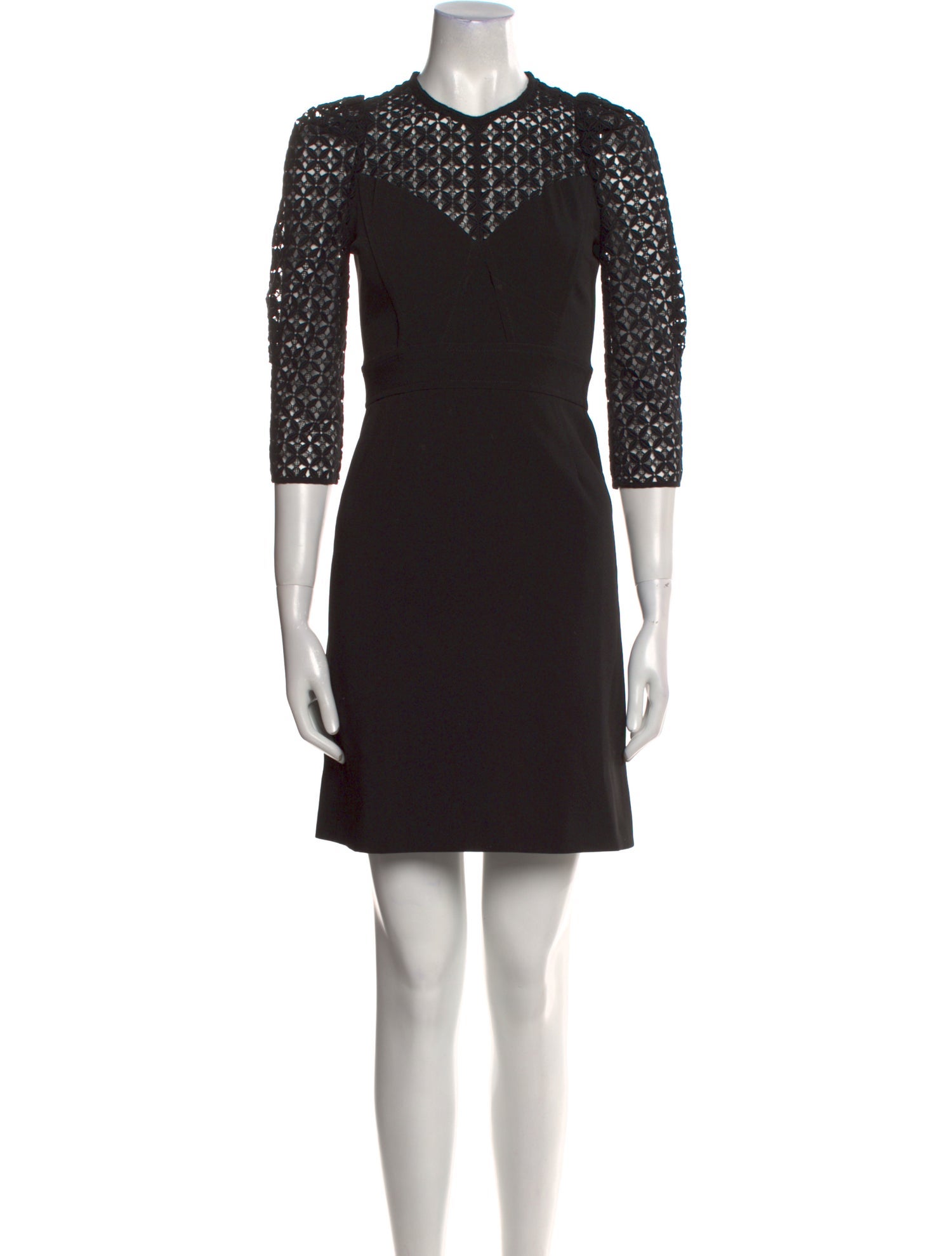 Sandro Patterned Mini Dress