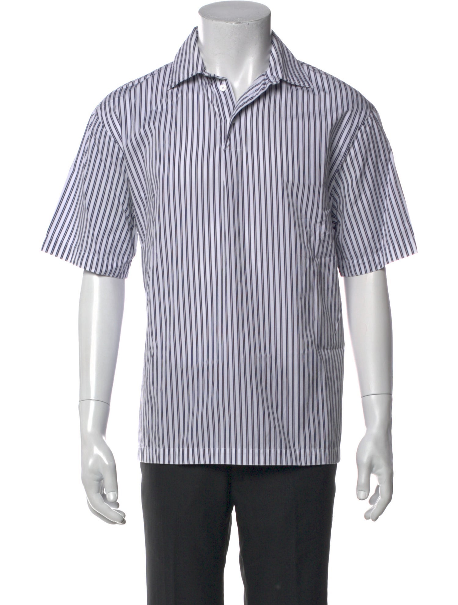 Sandro Striped Short Sleeve Shirt