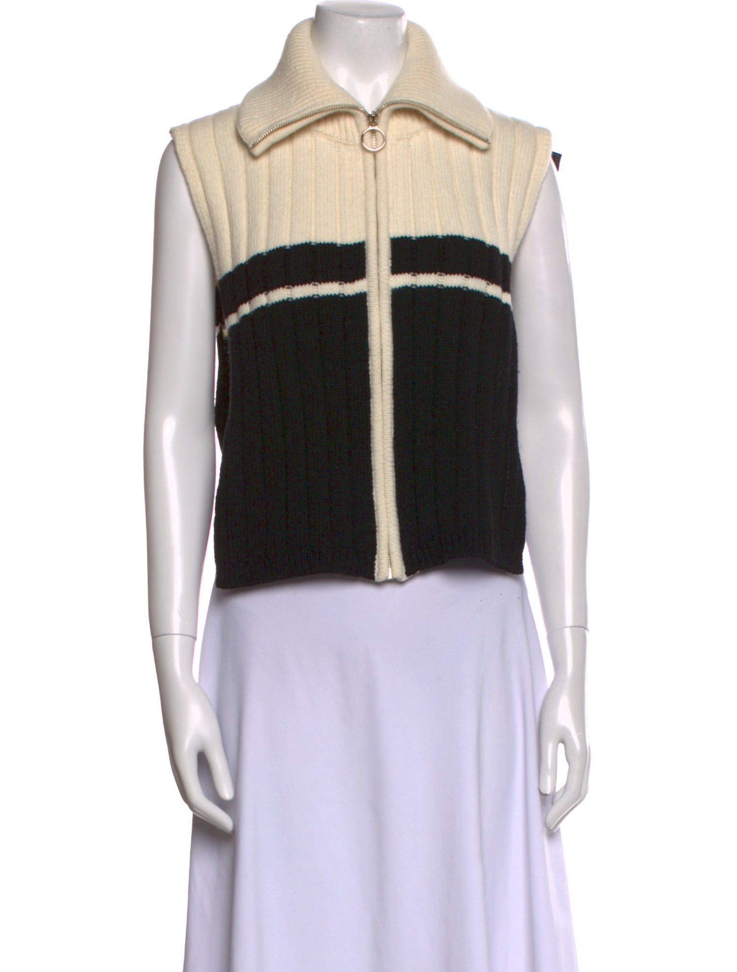 Sandro Wool Striped Sweater