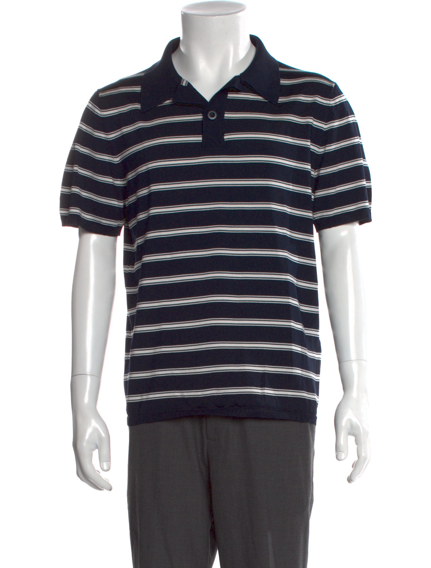 Sandro Striped Short Sleeve Shirt