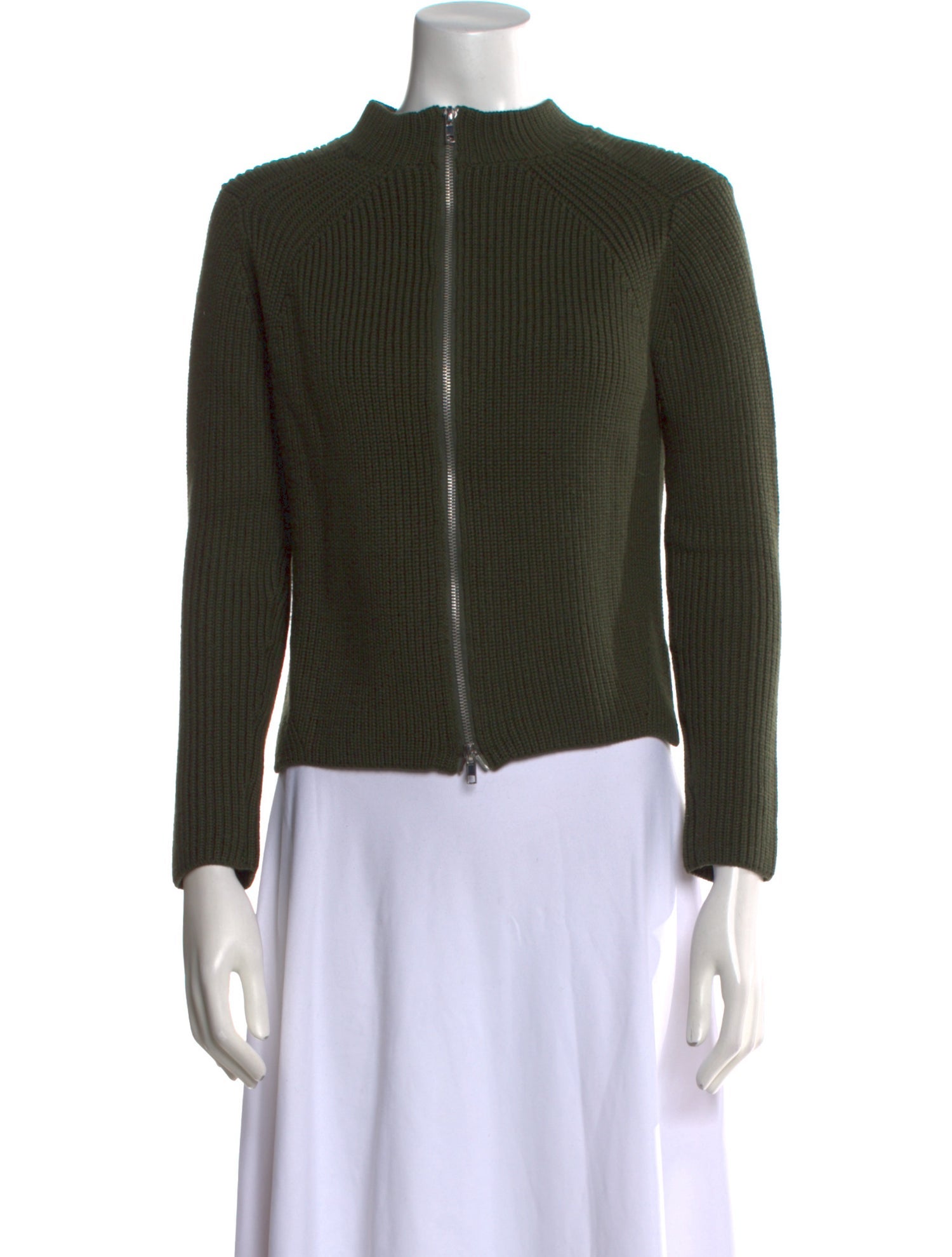 Sandro Wool Mock Neck Sweater