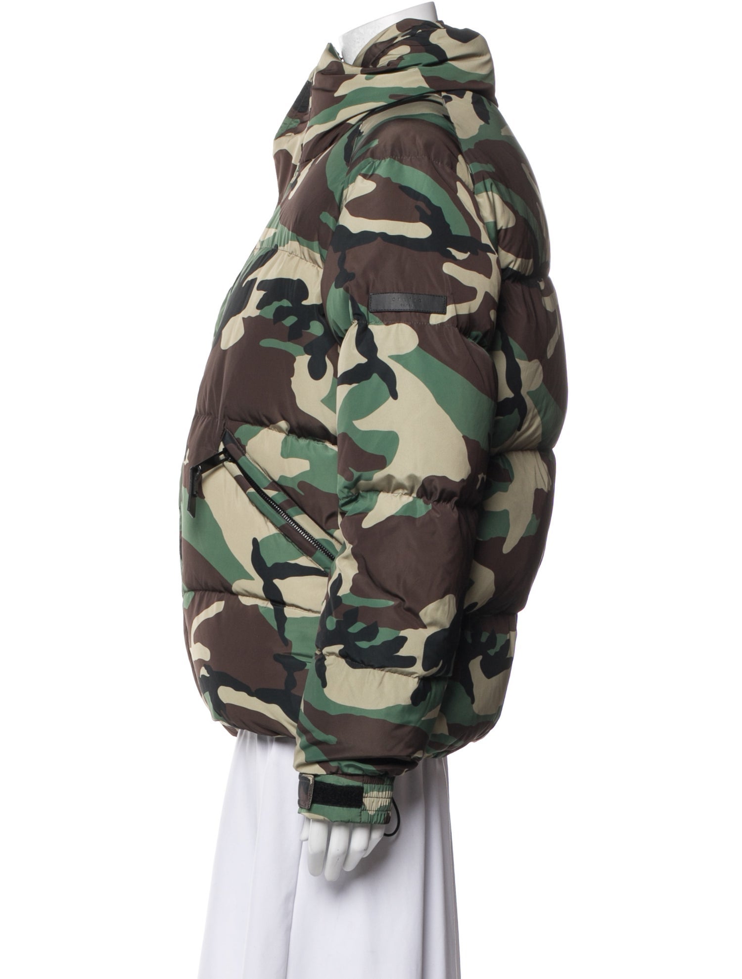 Sandro Printed Down Jacket
