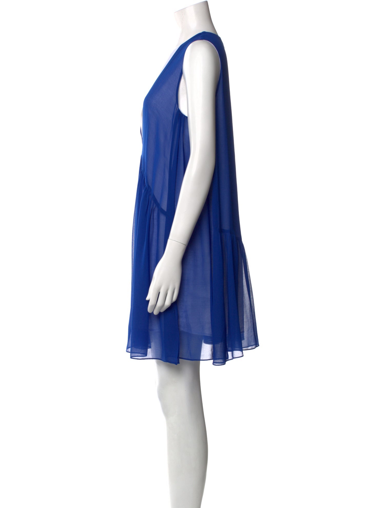 Sandro V-Neck Mini Dress