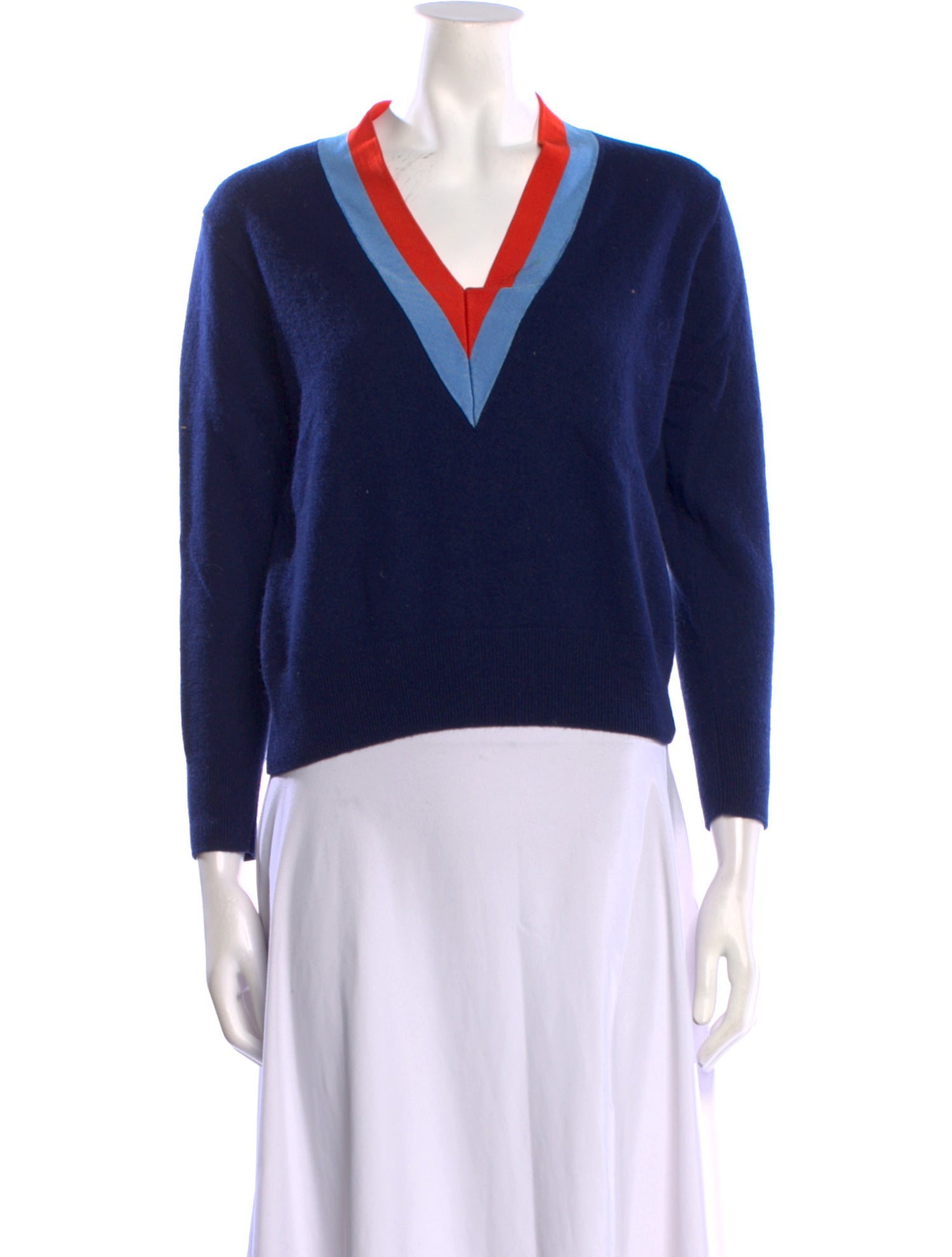 Sandro Wool V-Neck Sweater