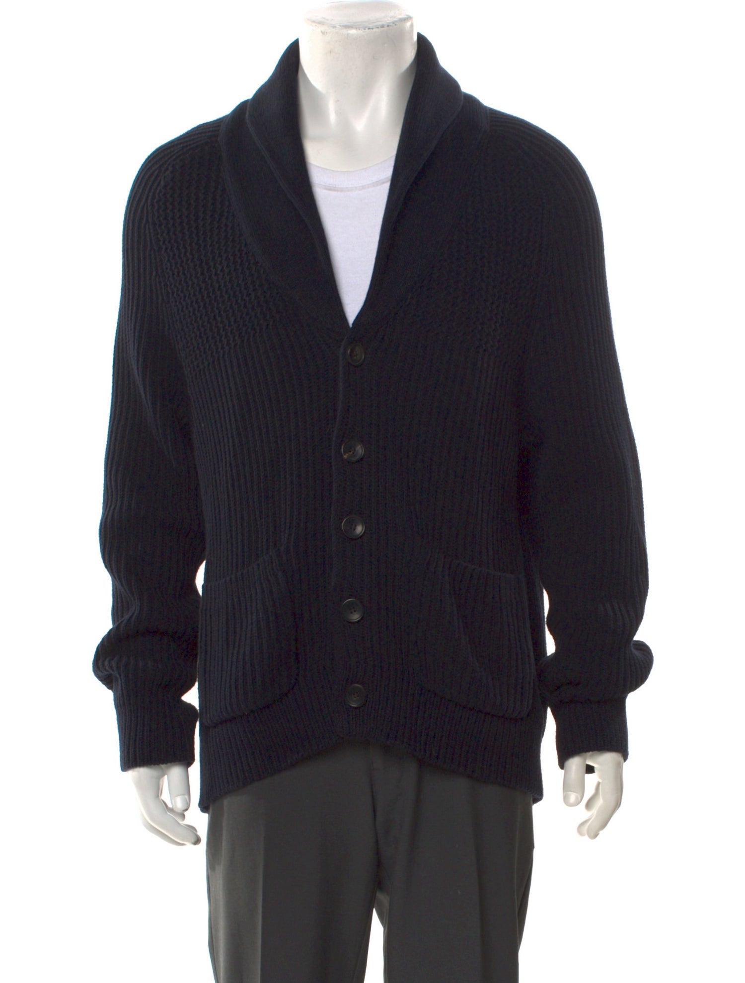 Sandro V-Neck Long Sleeve Cardigan