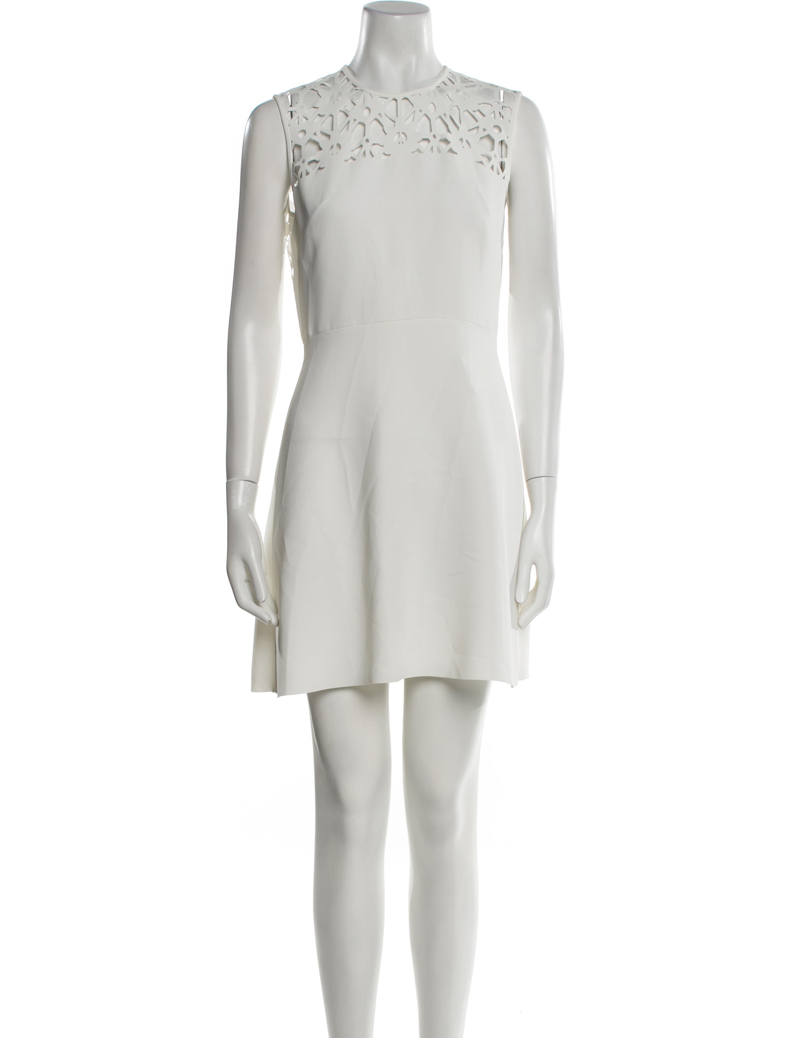 Sandro Crew Neck Mini Dress