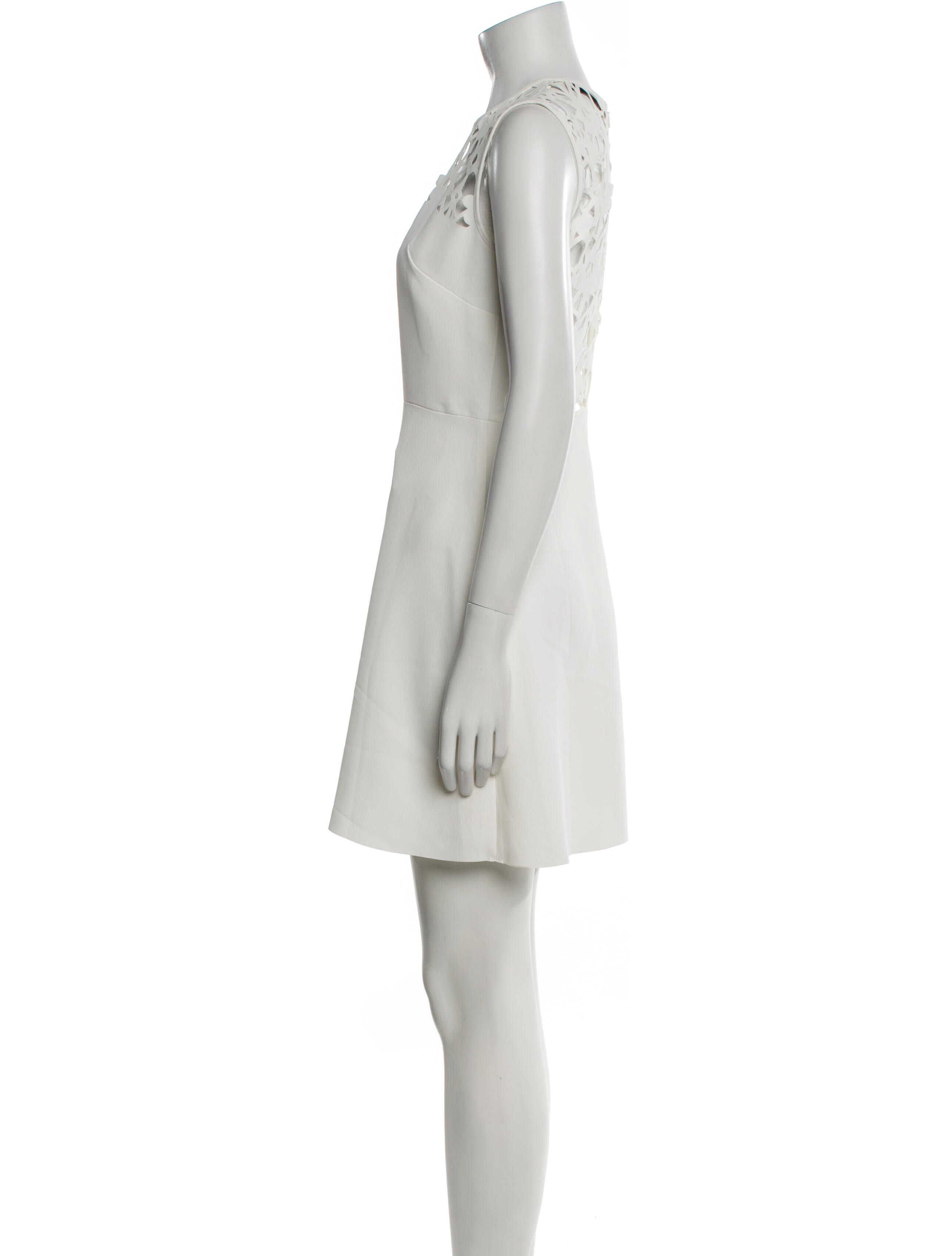 Sandro Crew Neck Mini Dress