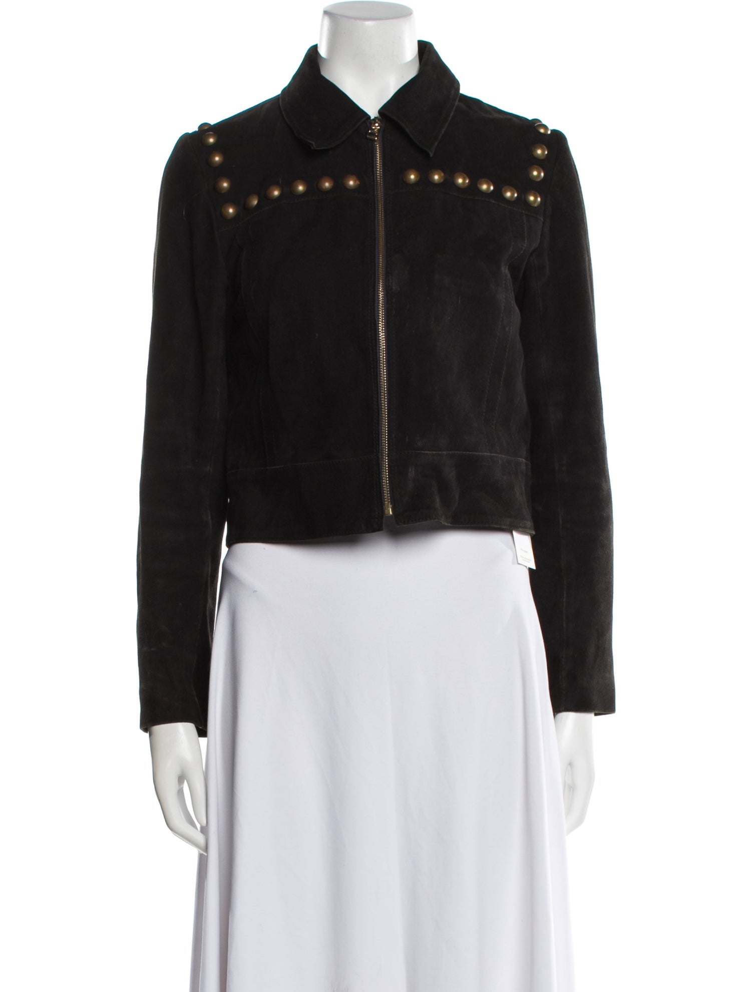 Sandro Leather Biker Jacket