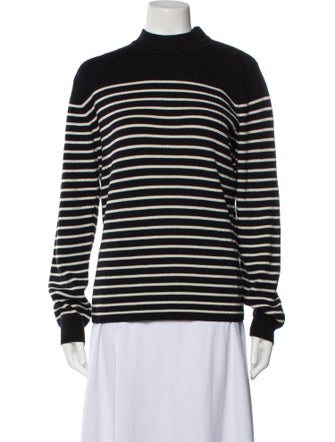 Sandro Merino Wool Striped Sweater