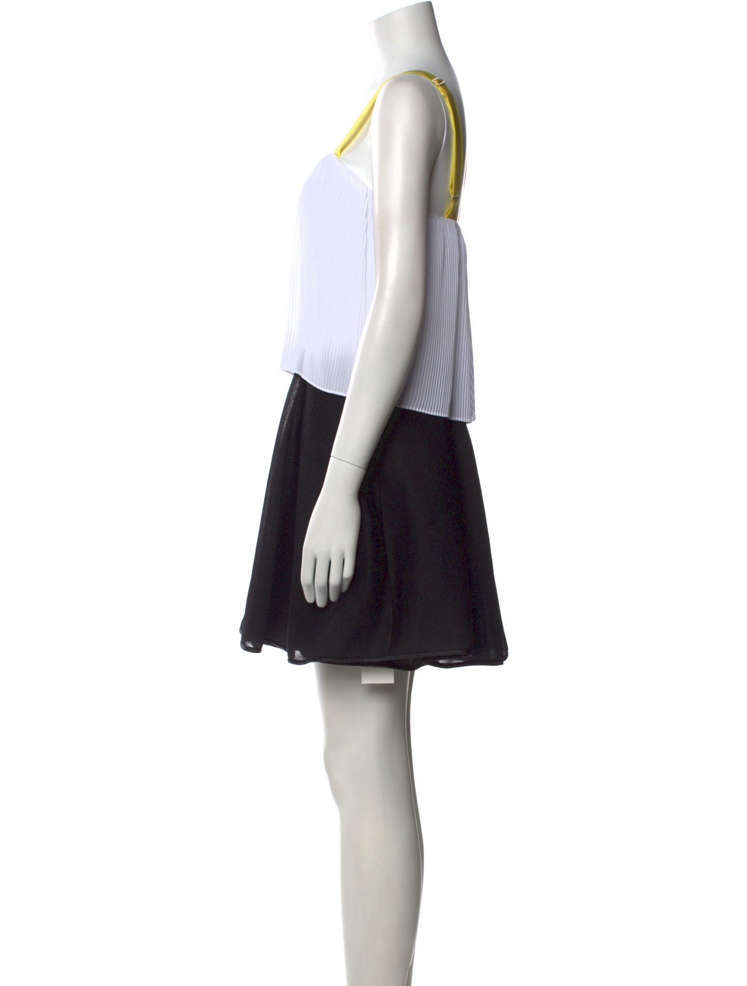 Sandro Colorblock Pattern Mini Dress