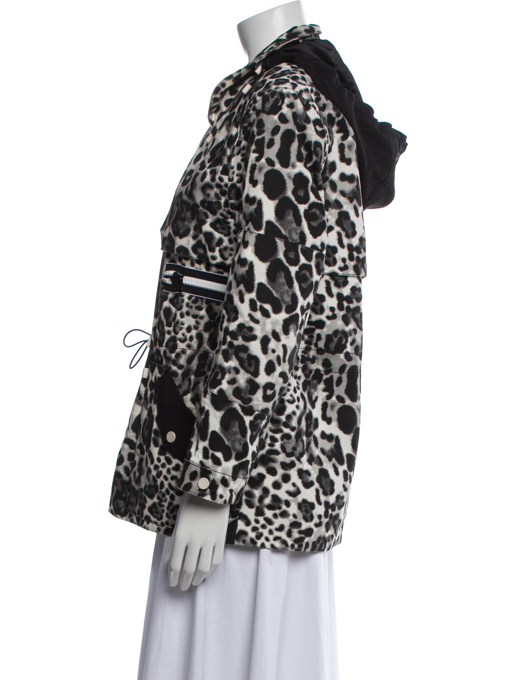 Sandro Animal Print Jacket