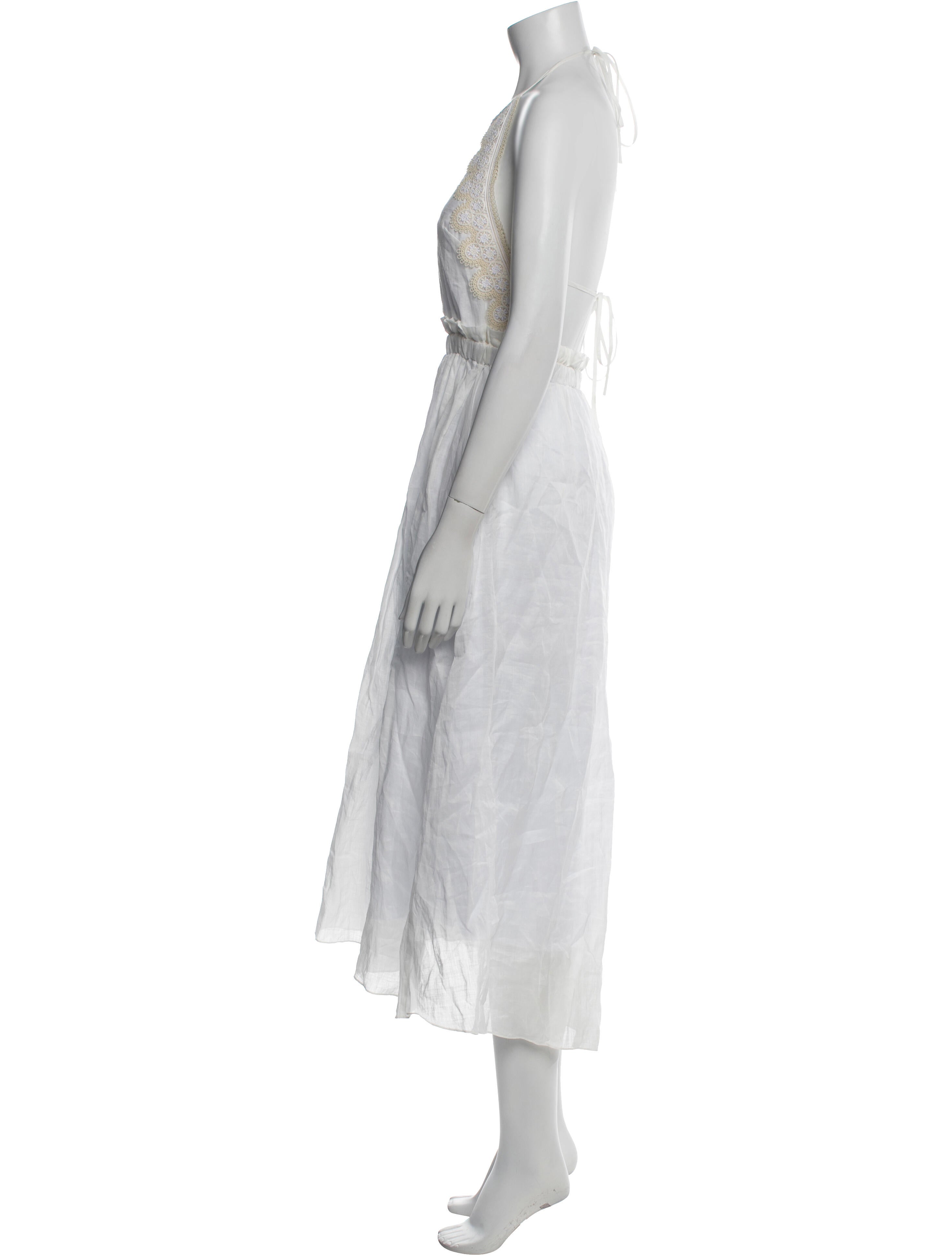 Sandro Halterneck Long Dress w/ Tags
