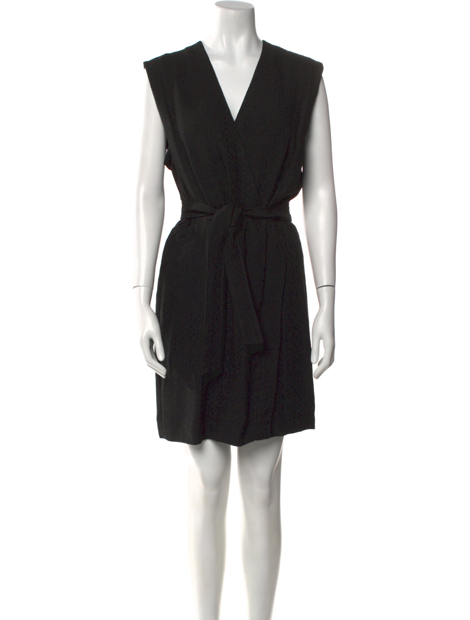 Sandro V-Neck Mini Dress