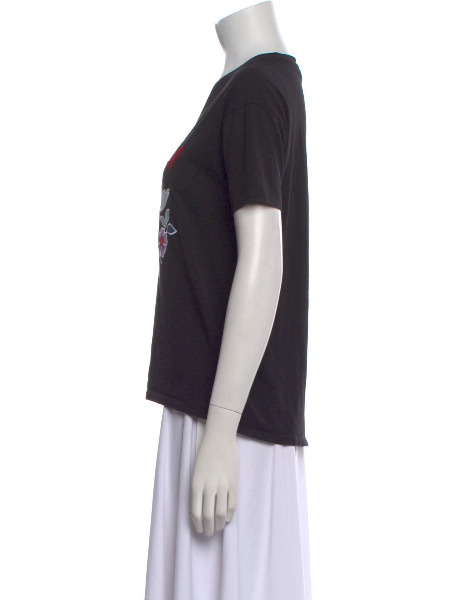Sandro Graphic Print Crew Neck T-Shirt
