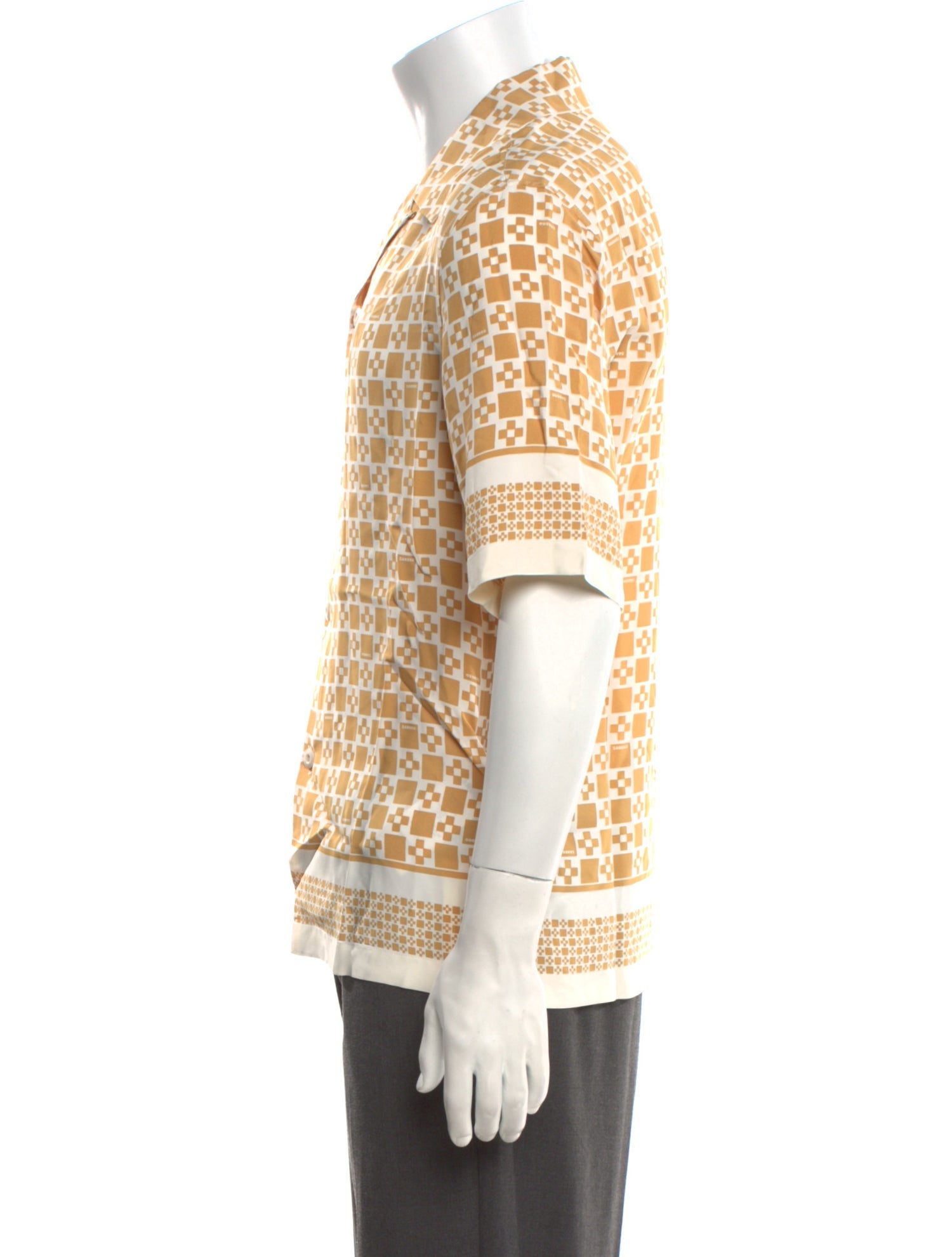 Sandro Printed Short Sleeve Shirt