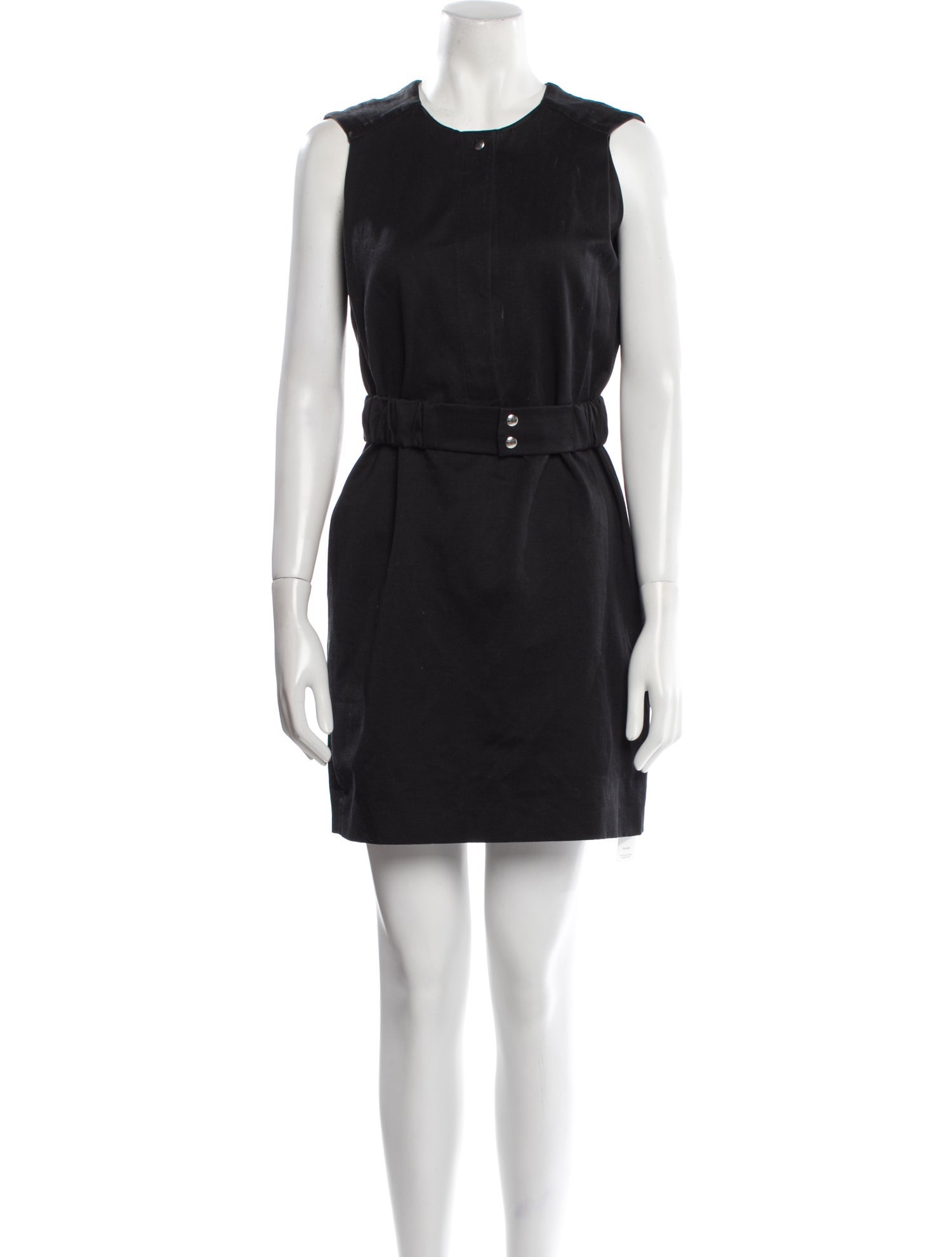 Sandro Crew Neck Mini Dress