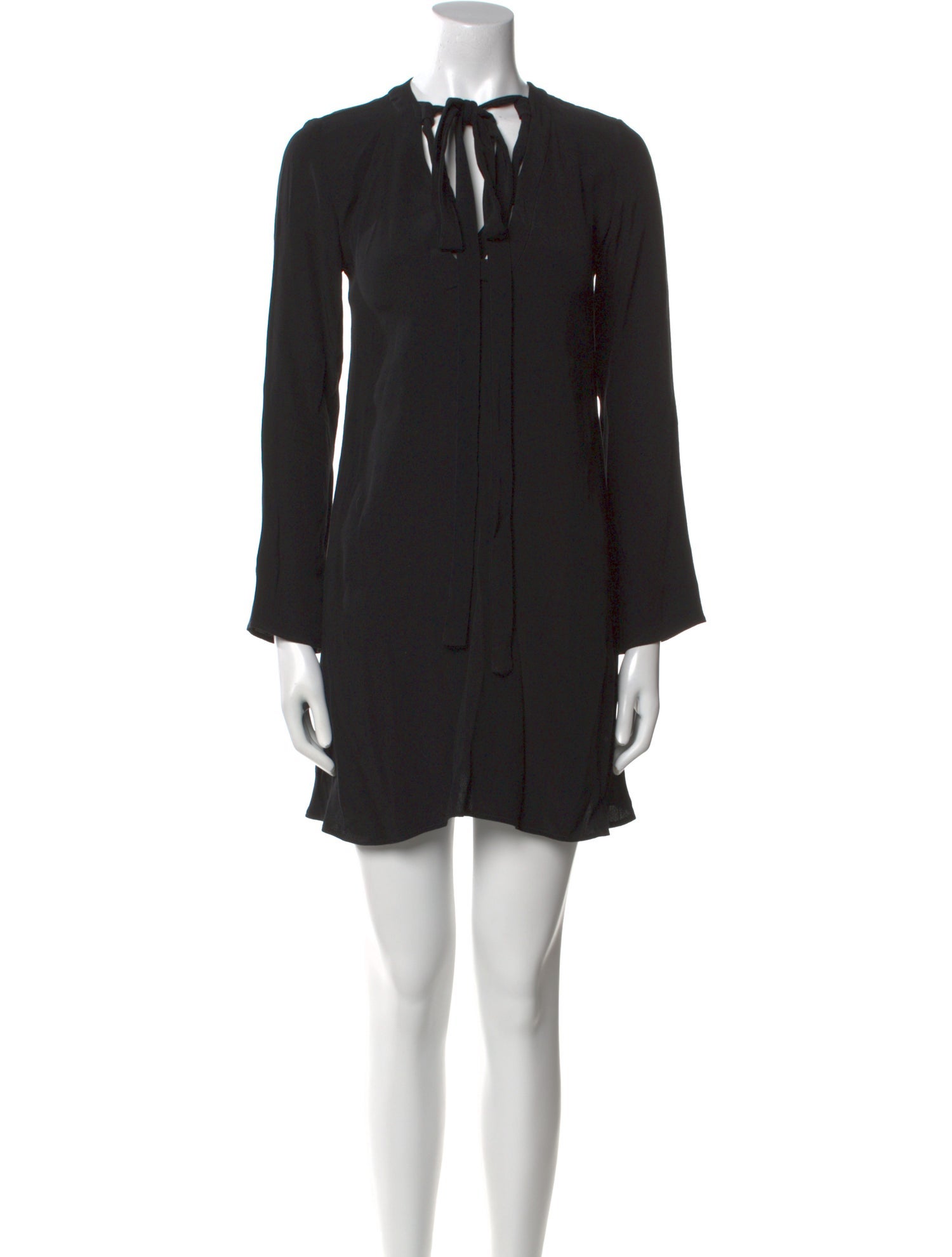 Sandro Crew Neck Mini Dress