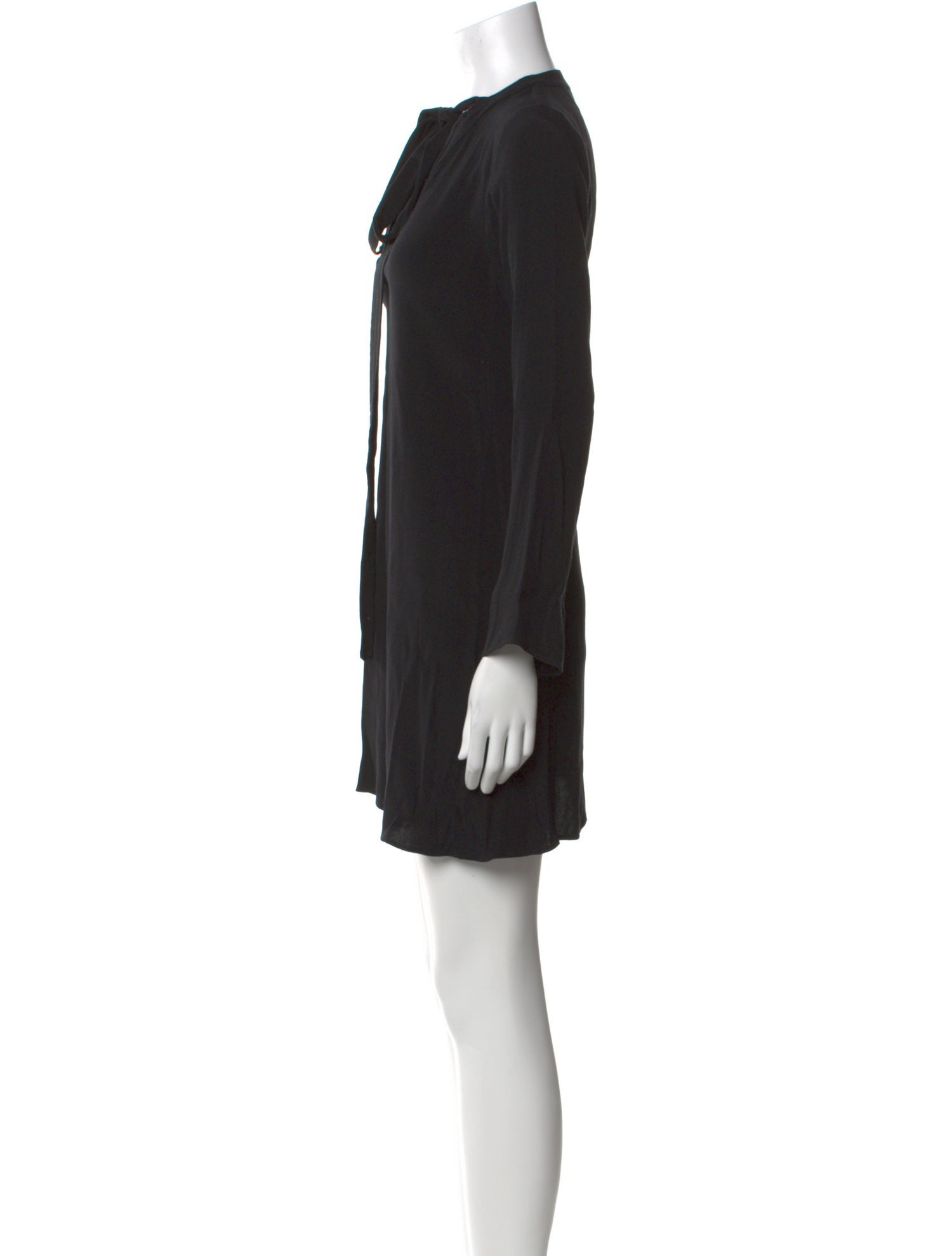 Sandro Crew Neck Mini Dress