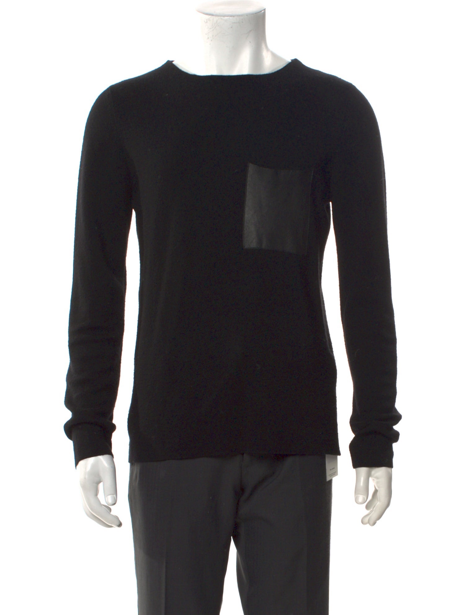 Sandro Merino Wool Crew Neck Pullover