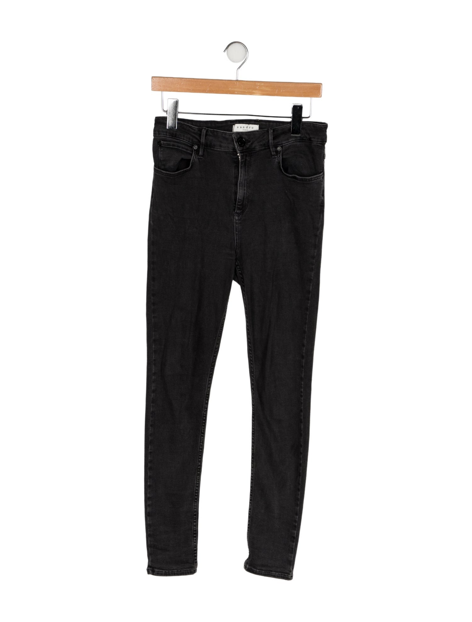 Sandro Mid-Rise Skinny Leg Jeans